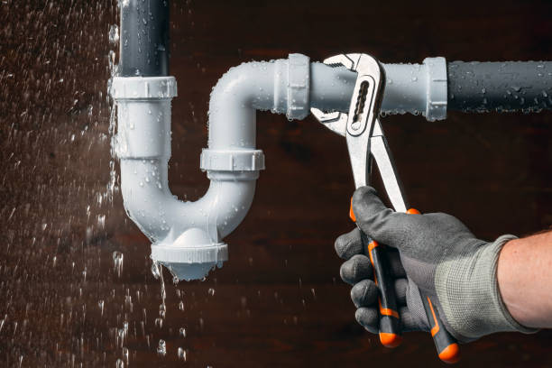 Professional Plumbing technician working in North Pembroke, MA